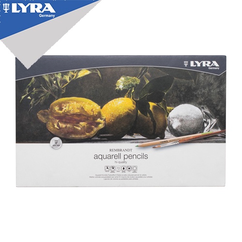 

Lyra Pensil Warna Cat Air Premium / Watercolor Pencil Rembrandt Aquarell Set 72 Warna - Mudah Larut