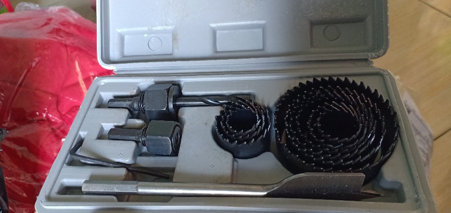 Hole Saw Kit / Holesaw Set / Mata Bor Lazaro 13pcs Hidroponik