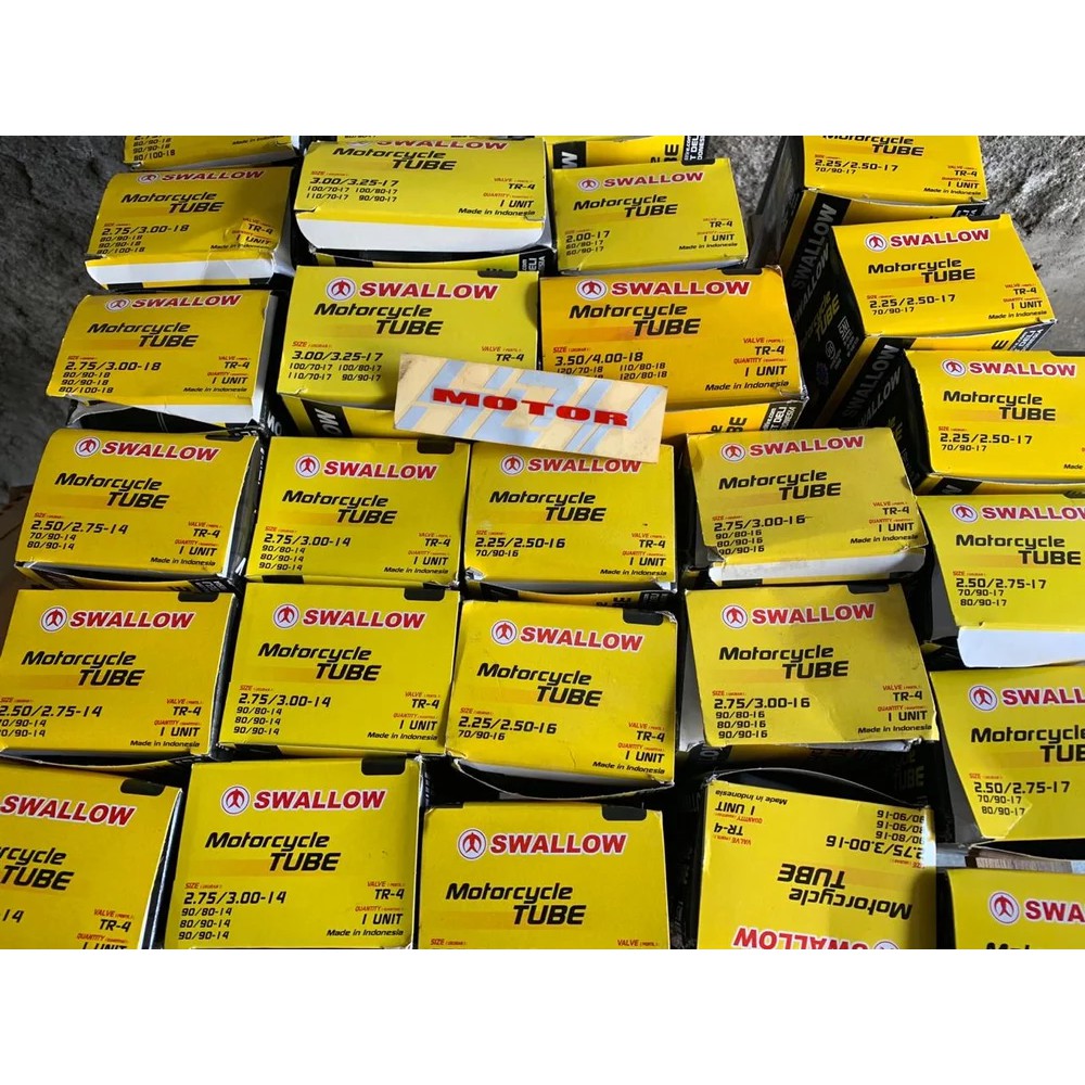 BAN DALAM DALEM SWALOW SWALLOW SEPEDA MOTOR UKURAN 300-325-17 RING 17