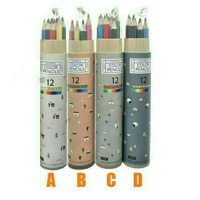 

Pensil Warna Set Rautan 12 Pcs