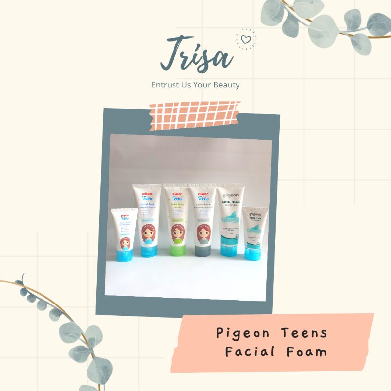 Pigeon Teens Facial Foam / Sabun Cuci Muka