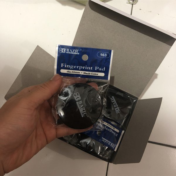

Unik Tinta stempel sidik jari basic hitam Diskon