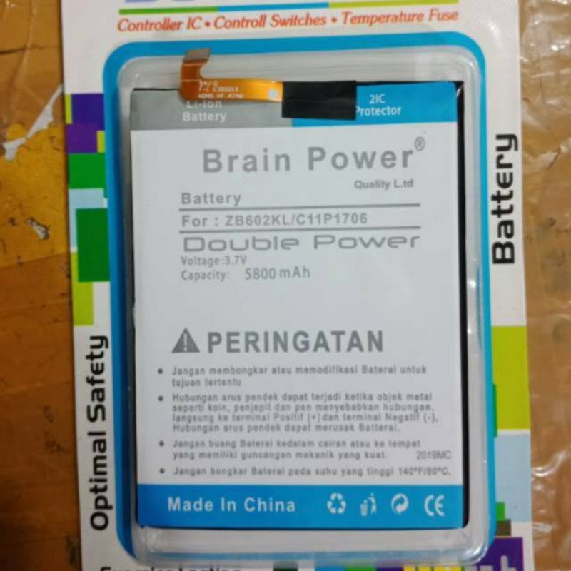 Batre baterai hp Asus Zenfone Max pro M1 ZB601KL max pro M2 Double power