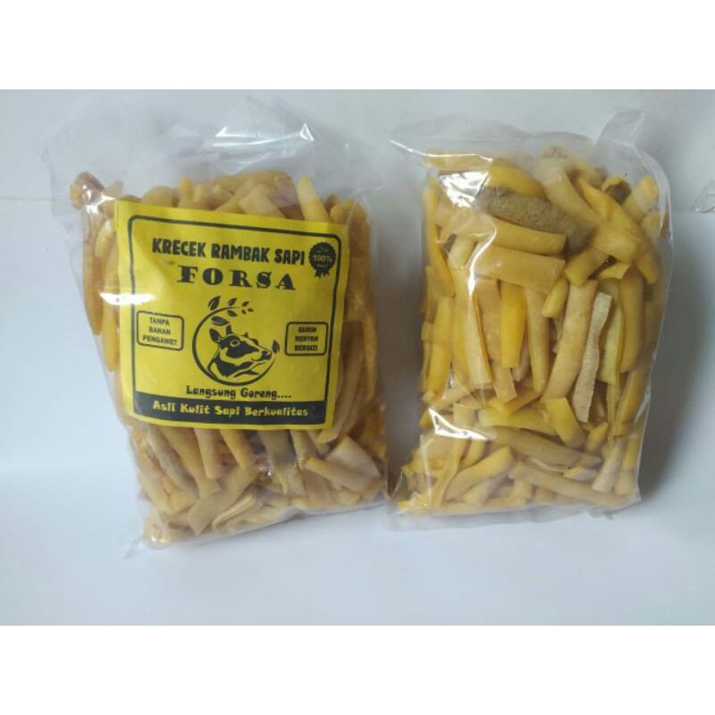 

Mantap - Kerupuk Rambak Kulit Sapi Asli 1KG - Stik Tebal