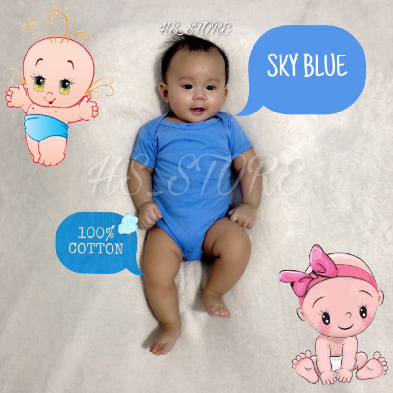 Harga Grosir !! Jumper Polos Baby / Bayi / Jumpsuit Baby / Dijamin Termurah !!
