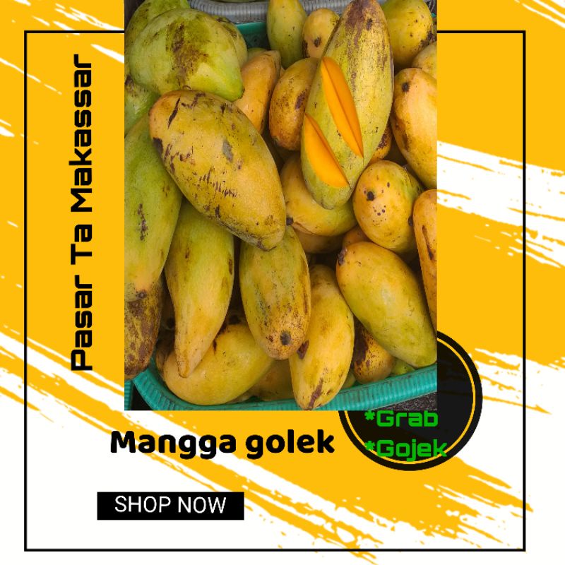 

Mangga Golek Masak Per 1 Kg / Pasar Ta Makassar / Pasar Buah Makassar / Pasar Online Makassar