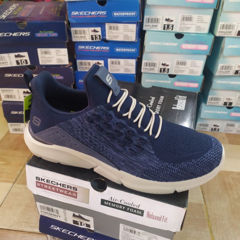 Skechers Men Ingram Streetway Navy Slip On 210028 NVY