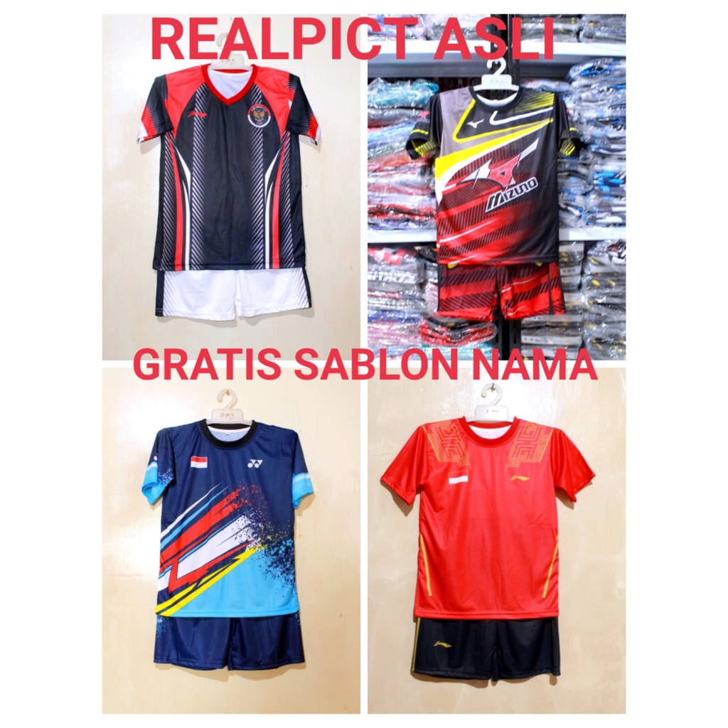 JERSEY setelan baju jersey voli/baju volli anak/baju futsal anak