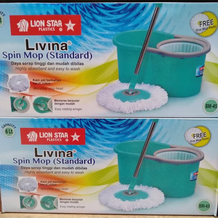Spin Mop Lionstar Pel Livina