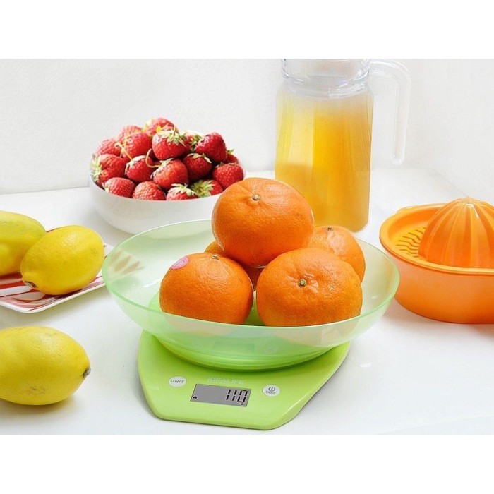 TIMBANGAN DAPUR DIGITAL IDEALIFE IL210 - KITCHEN SCALE 5 KG - 1 GR