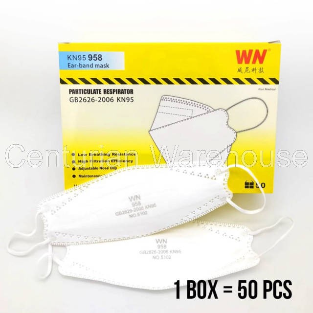 Masker KF94 4ply 4 Ply evo Mask Korea Duckbll Kn95 WN 958 isi 50 Pcs