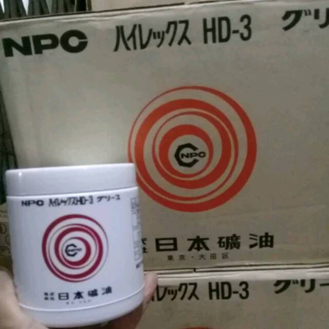 Stempet grease paling npc japan