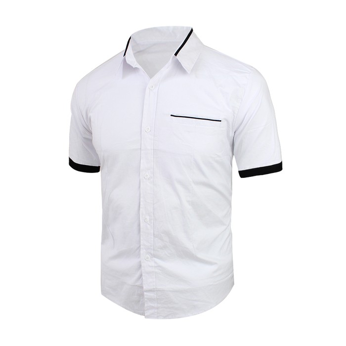 12 Magel Pendek Baju Kemeja Pria Dewasa Murah Modis Terbaru Co EJ632 Hem Toys Kemeja Pria Lengan P