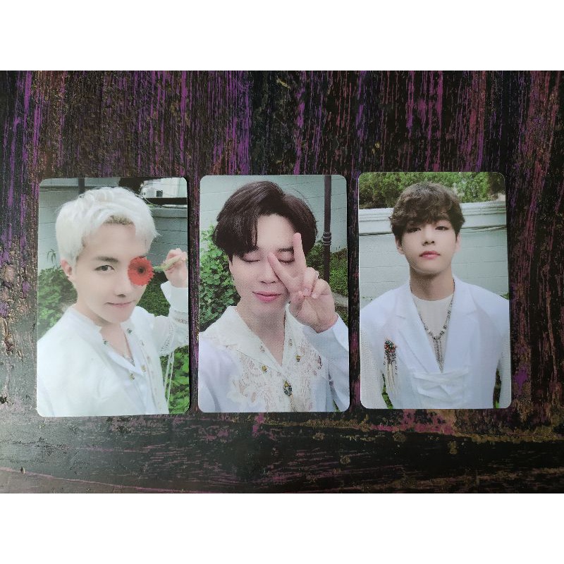 official photocard BTS Lucky Draw Powerstation Taehyung Jimin Jhope