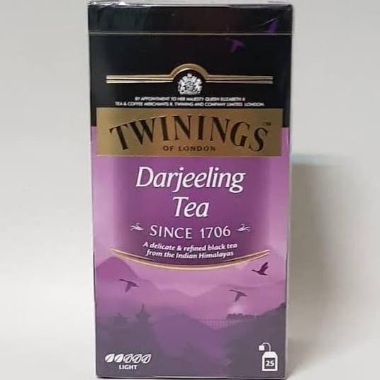 

twinings darjeeling tea box isi 25 bags