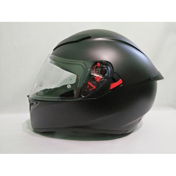 AGV K3 SV BLACK Solid Black Matt