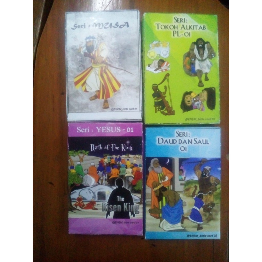 KWARTET ALKITAB / BIBLE GAME