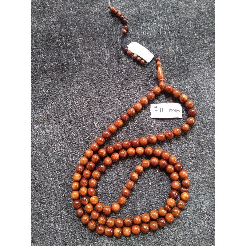 tasbih kokka wajik ± 11 mm ( 11mm )  99 butir