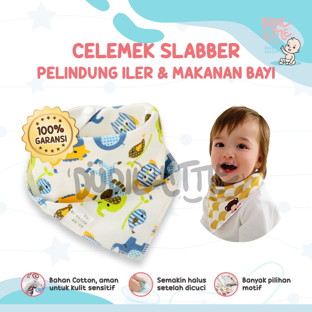 CELEMEK PELINDUNG ILER DAN MAKANAN BAYI LUCU BISA COD 100% GARANSI BISA COD