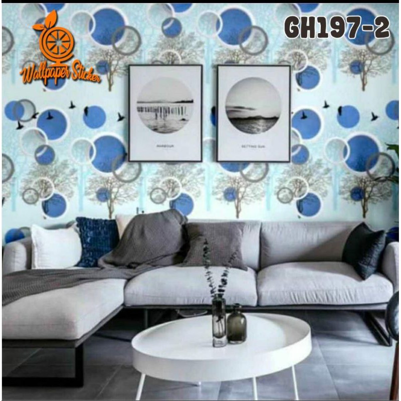 Wallpaper Dinding 45cm x 10m