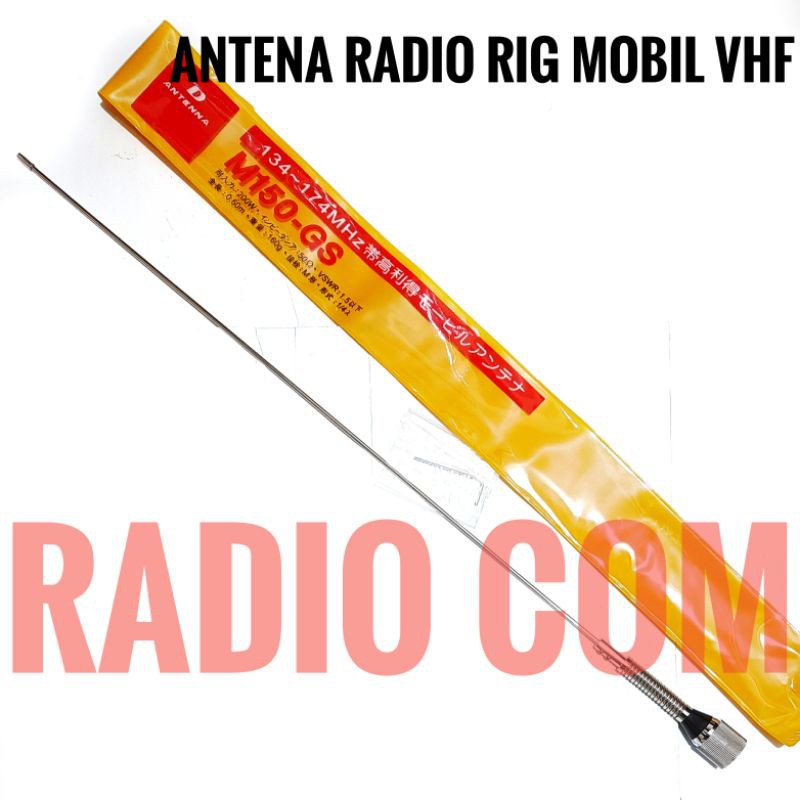 JUAL ANTENA RADIO RIG MOBIL RIG VHF DIAMOND D-ANTENA M150 GS GSA ( 136-174MHz ) ANTENA MOBIL VHF