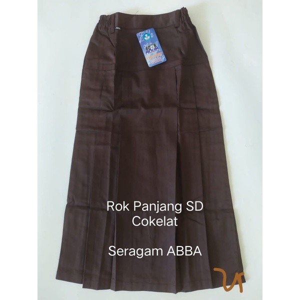 ABBa - Rok SD Cokelat panjang - pramuka (NYAMAN DIPAKAI)