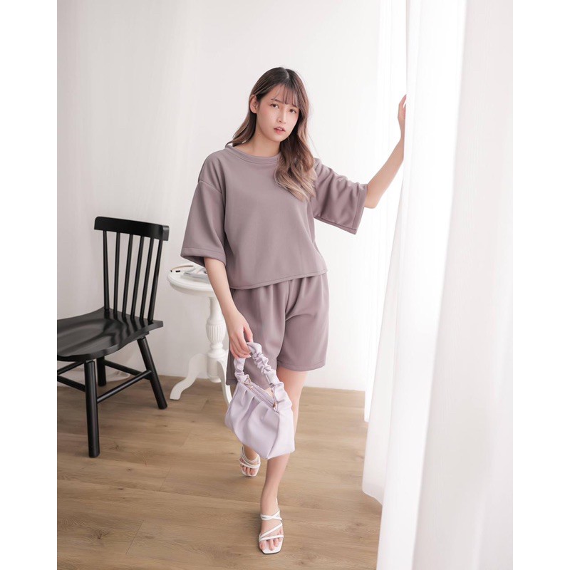 Valen Set - Baju Setelan Wanita / Setelan / Fashion Wanita / Set Wanita / Knit