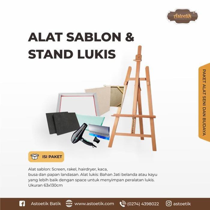

Promo Alat Sablon Stand Lukis dan Kanvas onderdil Berkualitas
