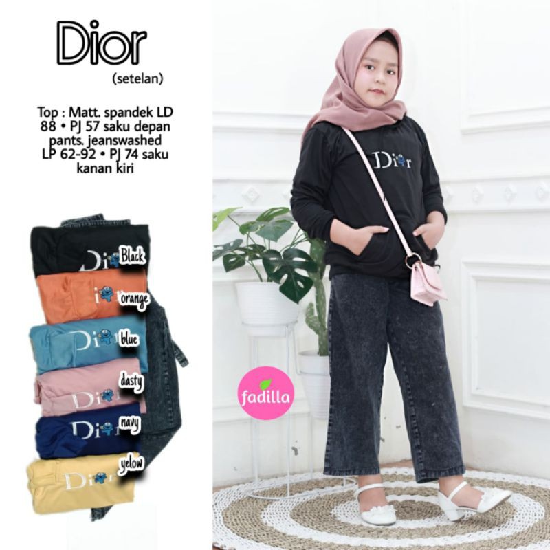 DIOR SETELAN BAJU ANAK