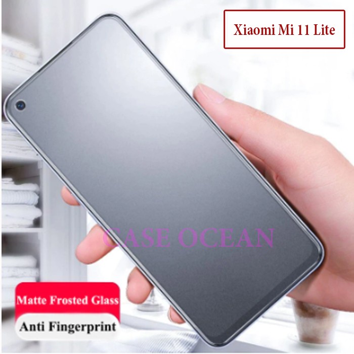 XIAOMI 12 LITE 11T 11T PRO MI 10T MI 10T PRO Mi 11 LITE TEMPERED GLASS KACA ANTI GLARE ANTI MINYAK, TEMPRED MATTE ANTI GORES SCREEN GUARD FULL COVER PELINDUNG LAYAR 11 T 11 T PRO 10 T 10 T PRO