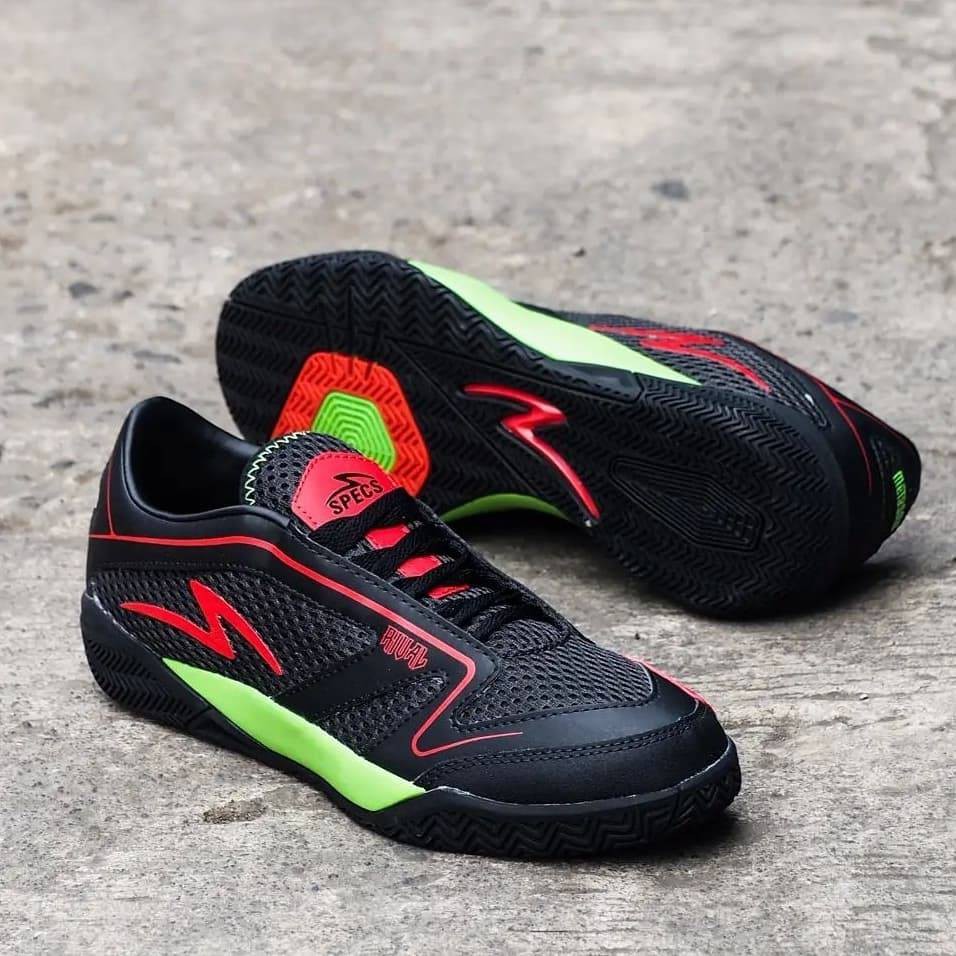 specs metasala rival 3 black in sepatu futsal