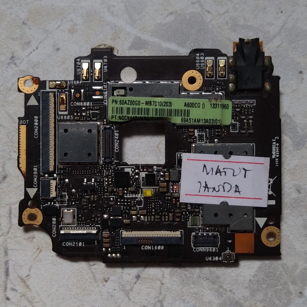 Mesin Asus Zenfone 6 T00G mati tidak utuh