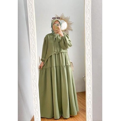 HD16 CECILIA  MAXI  GAMIS  TERBARU 2023  DRESS KONDANGAN TERLARIS, ELEGANT, MODERN BUSUI FRIENLDY   BAHAN  SHAKILA HQ TERLARIS  GAMIS LEBARAN 2023  FASHION MUSLIM  Modern  KEKINIAN UKURAN JUMBO  IBU MENYUSUI SIZE S, M L,XL