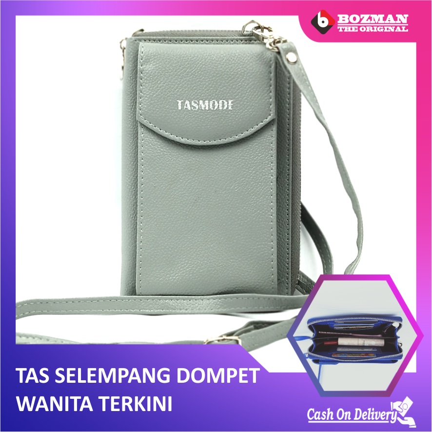 TAS MODE SELEMPANG WANITA KANTONG 1 PU LEATHER PREMIUM TERMURAH