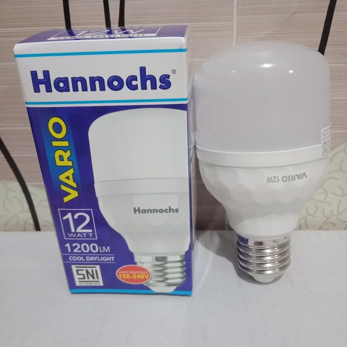 Hanoch Lampu LED Hannochs Bohlam LED Hanoch Vario 12 Watt Putih