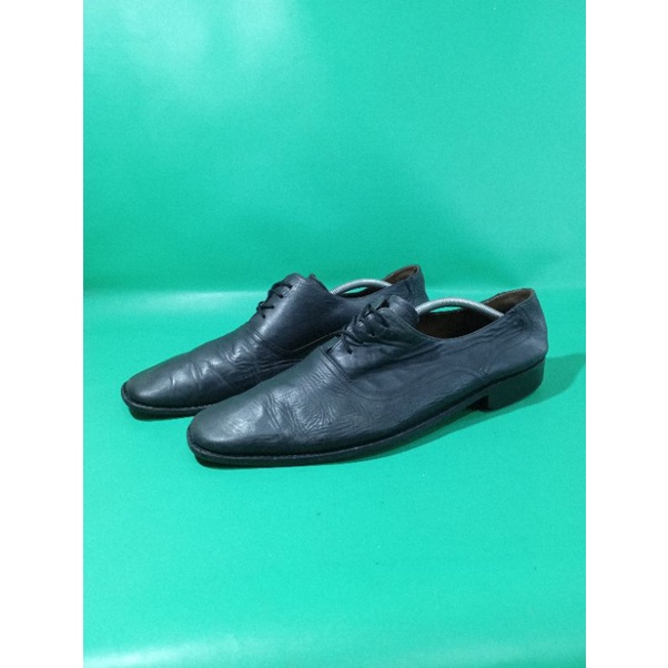 Sepatu pantofel buccheri black jumbo ori 46