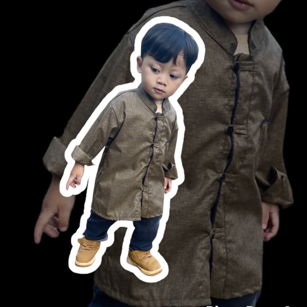 KEMKO ANAK LAKI-LAKI MODEL SHANGHAI BAHAN KATUN MADINAH USIA 2-6 TAHUN