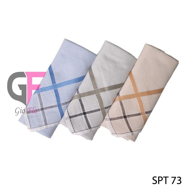 GIOFLO Sapu Tangan Cantik Unisex Isi 3 PCs Multicolor / SPT 73