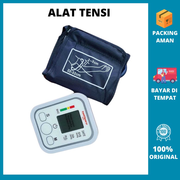 Alat Tensi Darah Digital Tensimeter Digital Pengukur Tekanan Darah Dengan Suara Murah Original