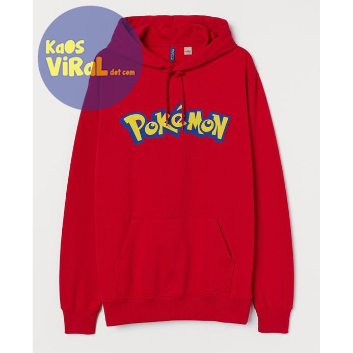JACKET HOODIE ANIME POKEMON LOGO JUMPER