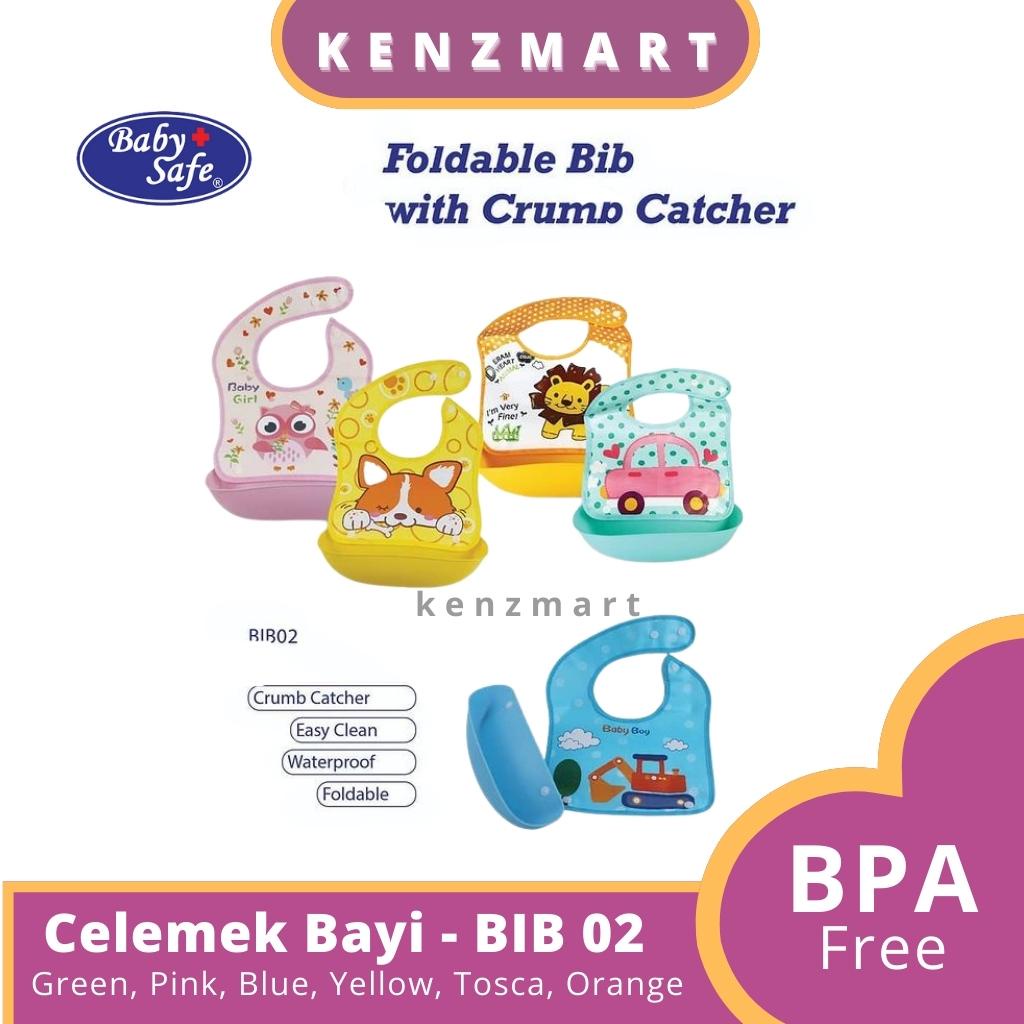 BABY SAFE - FOLDABLE BIB WITH CRUMB CATCHER (BIB02) / CELEMEK BAYI