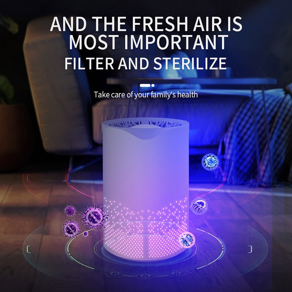 PEMBERSIH UDARA UV AIR PURIFIER AIR CLEANER PENYARING UDARA MINI 360