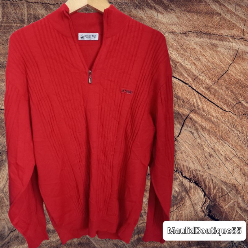 BEVERLY HILLS POLO CLUB SWEATER/JAKET / ZIPPER