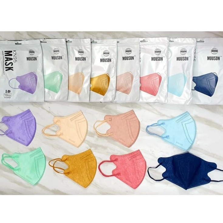 Masker KN95 Mouson KAZE 5D PACK/ KN95 Mouson 5D KAZE / KN95 Mouson Terbaru PACK