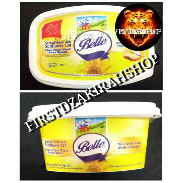 

Belle margarine with sunflower oil 250gr