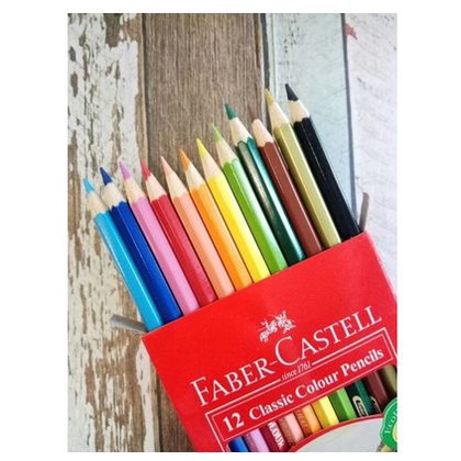 [ATK] - FABER CASTELL PENSIL WARNA CLASSIC 12L