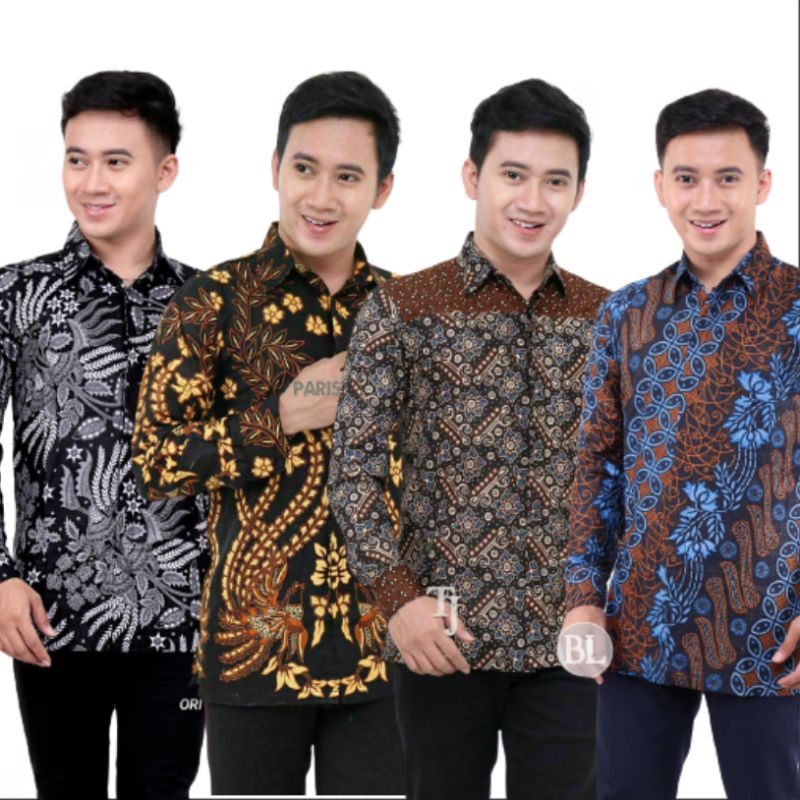 kemeja JUMBO XXXL/3L XXXXL/4L XXXXXL/5L Batik Lengan Panjang