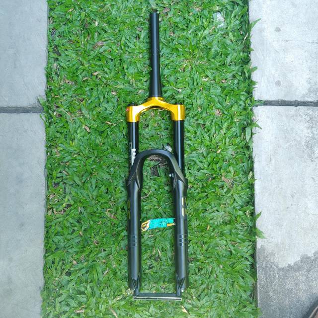 Fork Shock depan sepeda MTB ION 27.5 Travel 160mm Lock Out Tappered UD32 Air