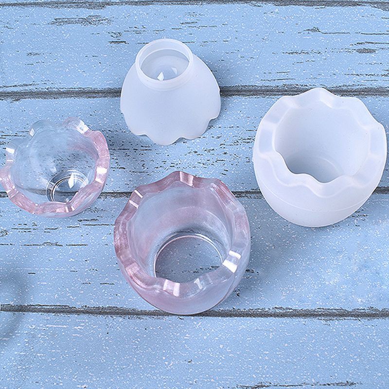 Glitter DIY Eggs Storage Box Mold UV Resin Glue Epoxy Handmade Case Making Creative Mold