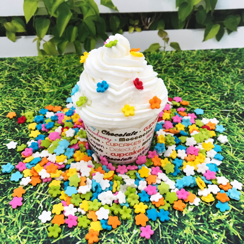 

Gumpaste hiasan kue - taburan kue halal- sprinkle bunga